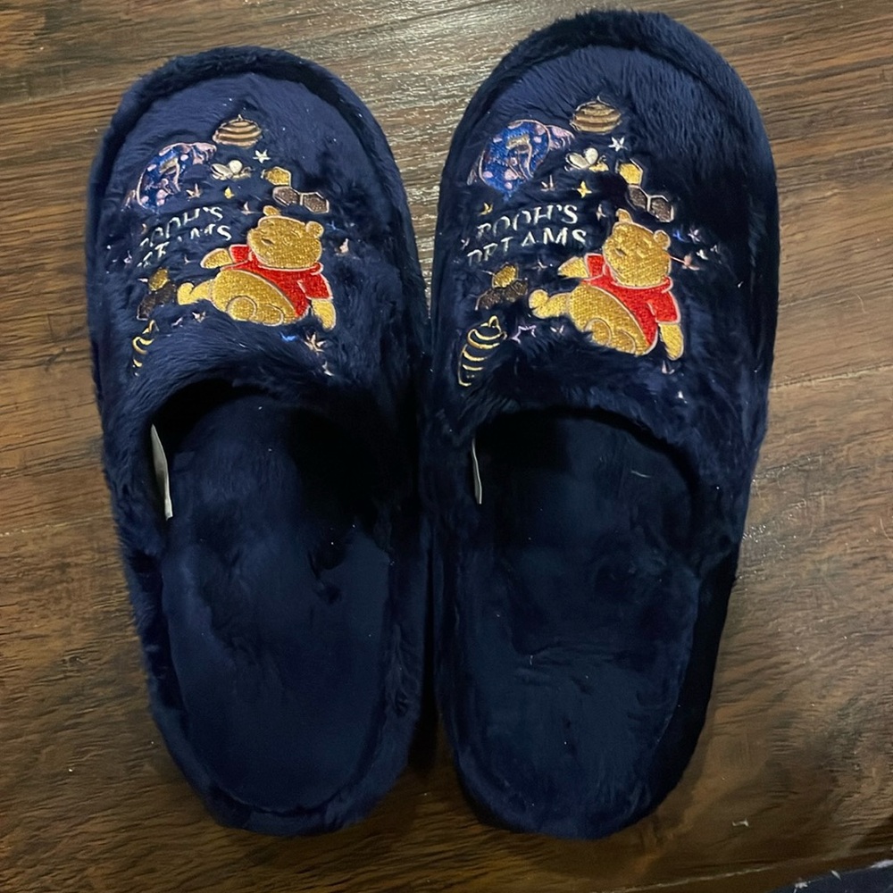 Selling almost new Winnie the Pooh slipper from Tokyo Disney sea